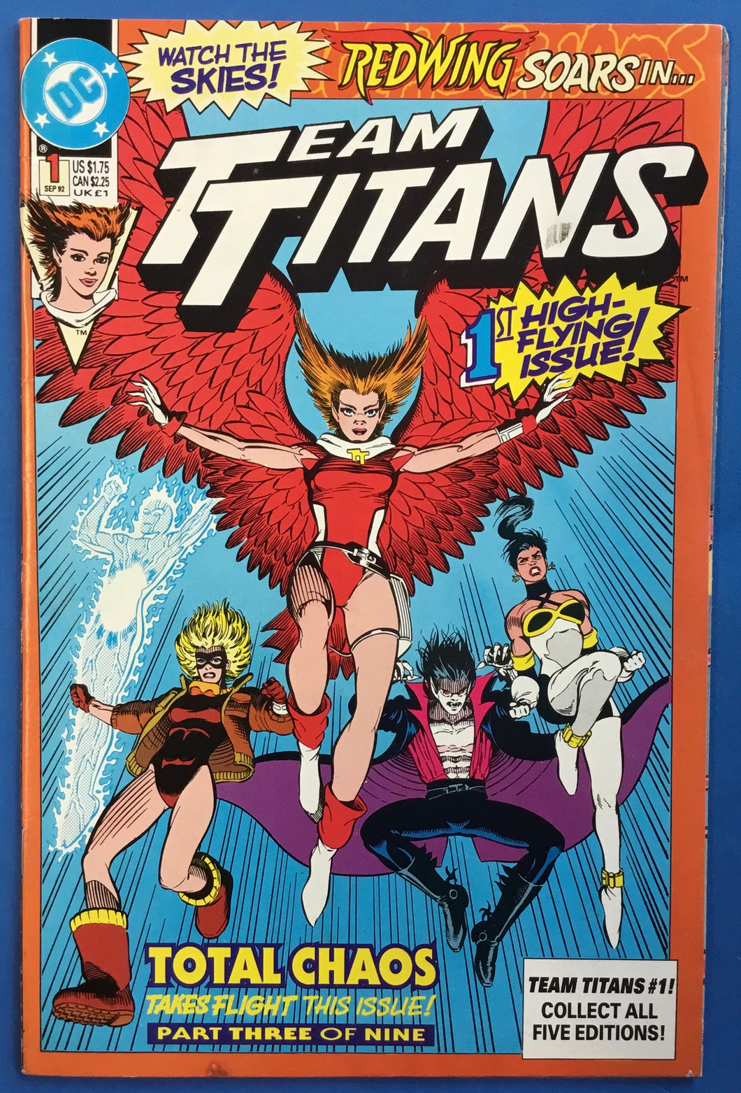 Team Titans No. #1 (High-Flying) 1992 DC Comics