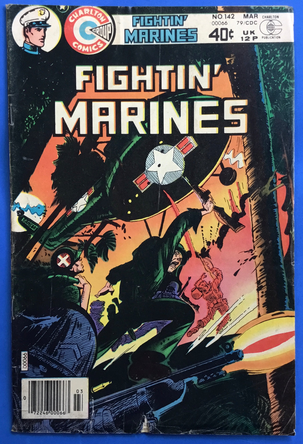 Fightin’ Marines No. #142 1979 Charlton Comics