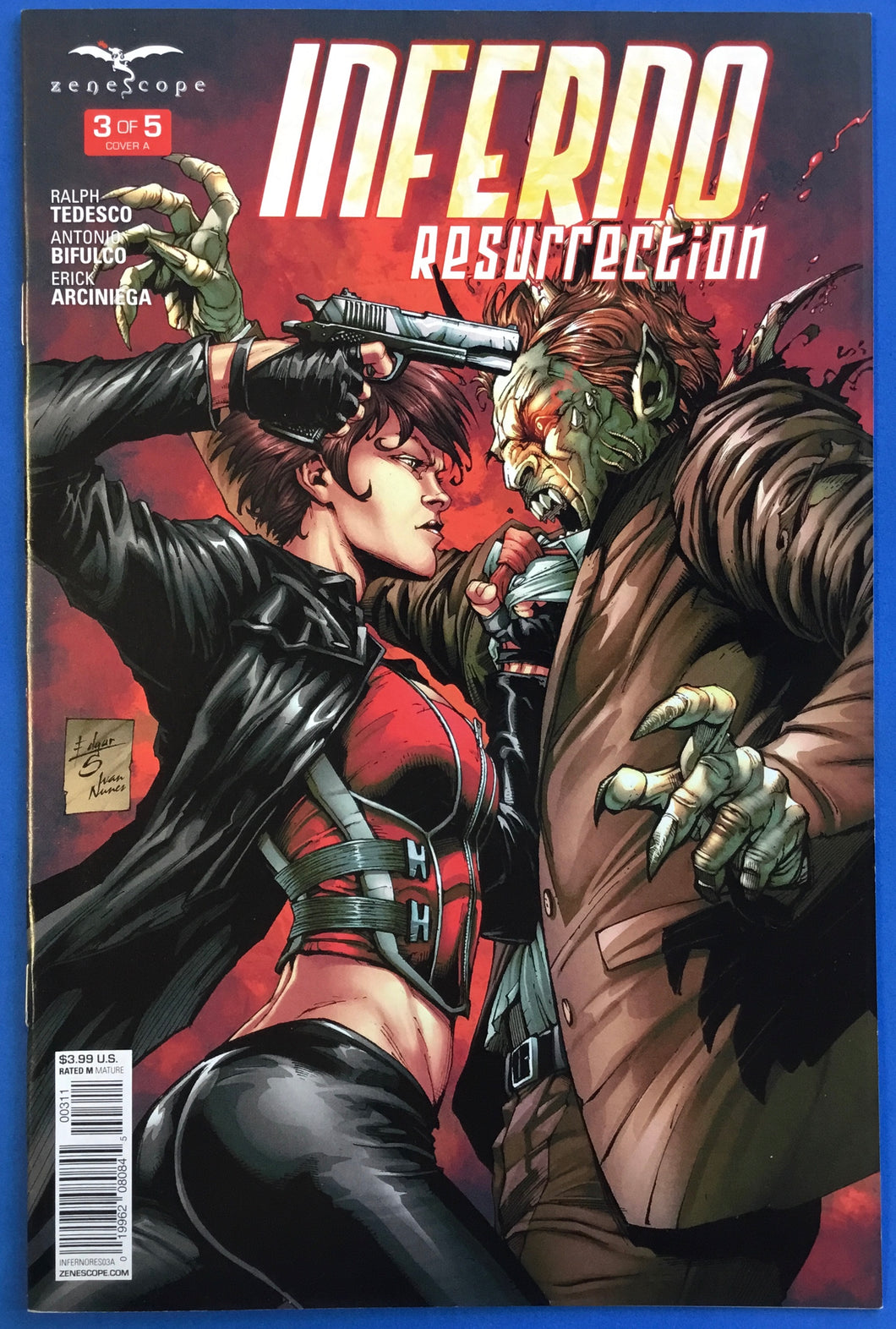 Inferno Resurrection No. #3 2016 Zenoscope Comics
