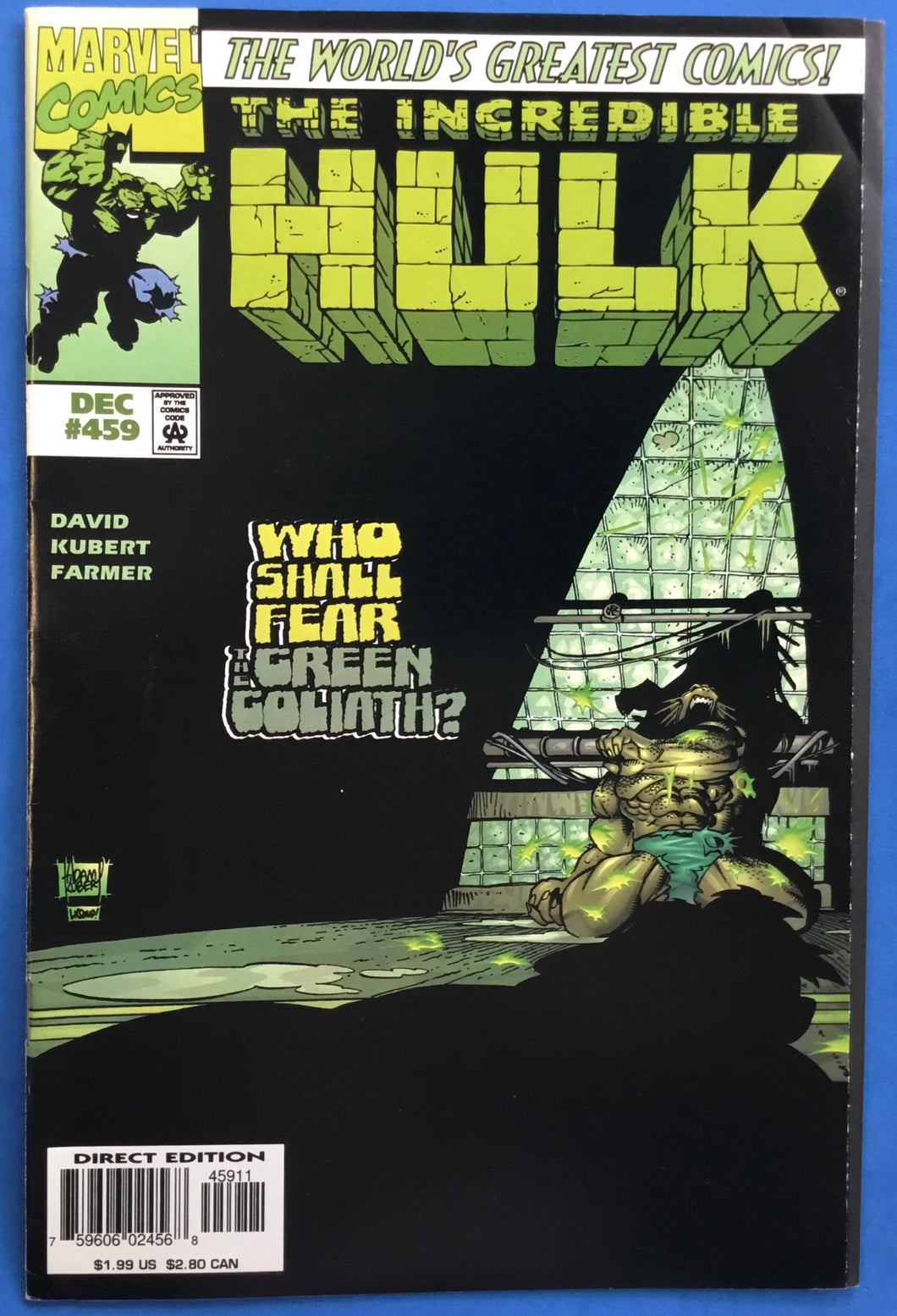 The Incredible Hulk No. #459 1997 Marvel Comics