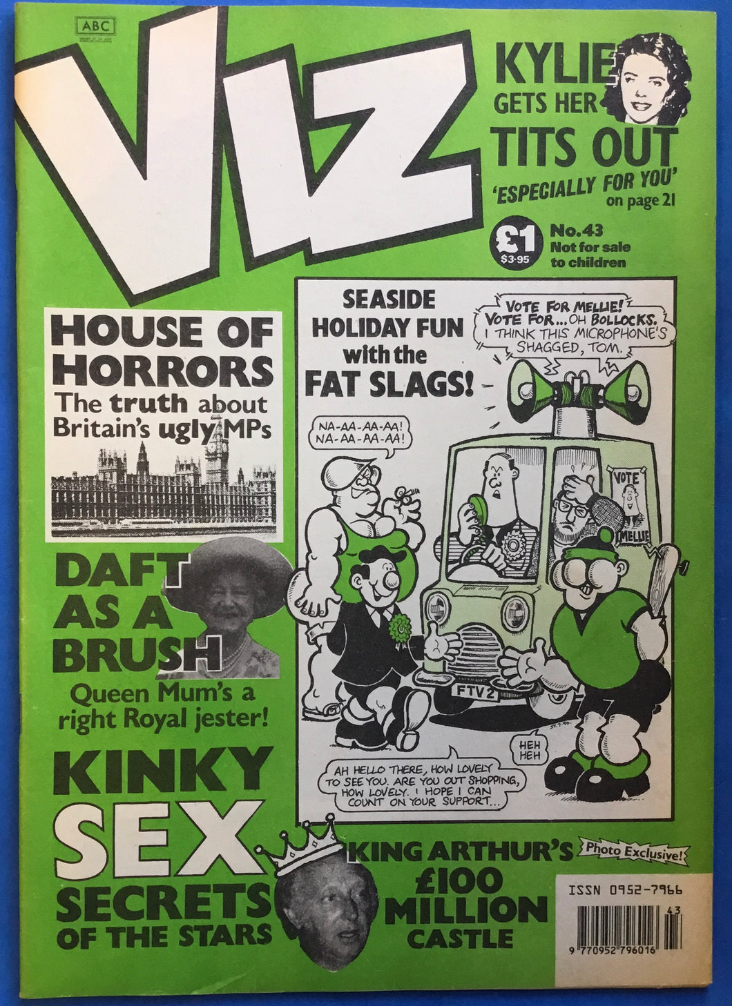 Viz No. #43 1990 British Comic