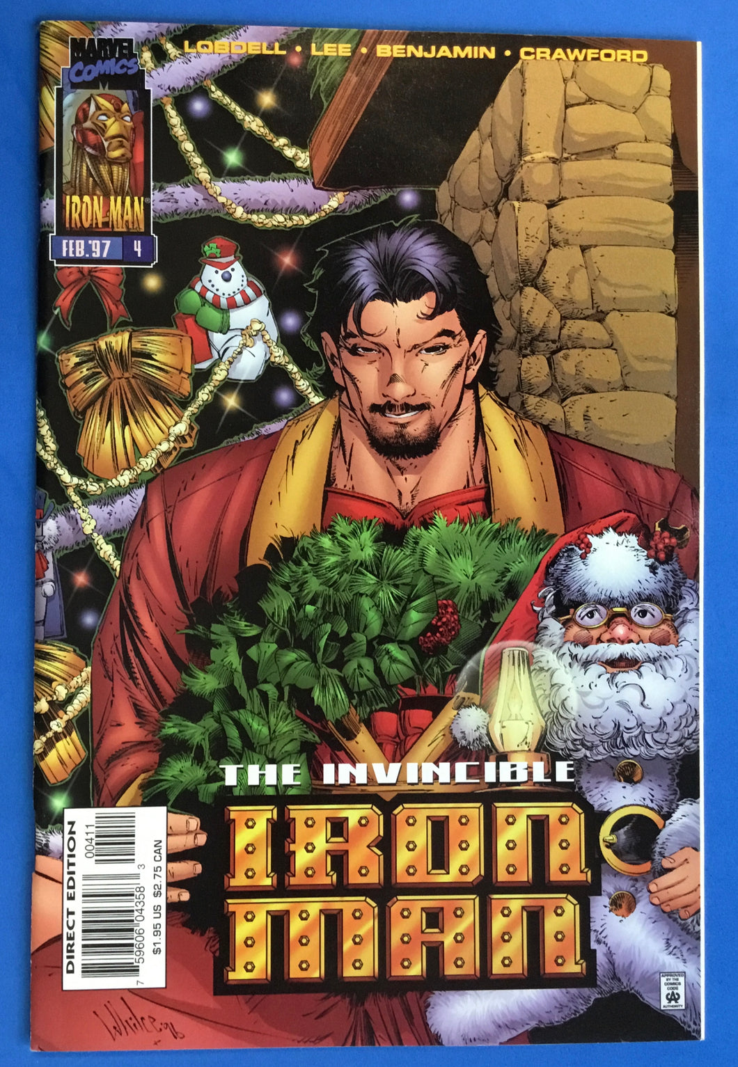 The invincible Iron Man Volume 2 No. #4 1997