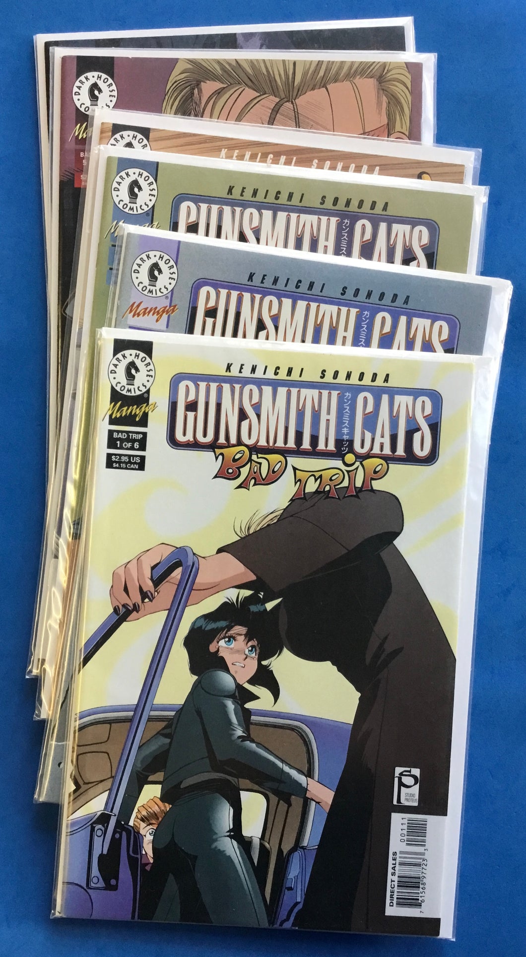 Gunsmith Cats: Bad Trip No. #1-6 1998 Dark Horse Comics