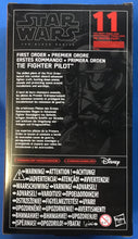 Load image into Gallery viewer, Star Wars The Black Series First Order Tie Fighter Pilot 6” Figure No. #11 2015 Hasbro
