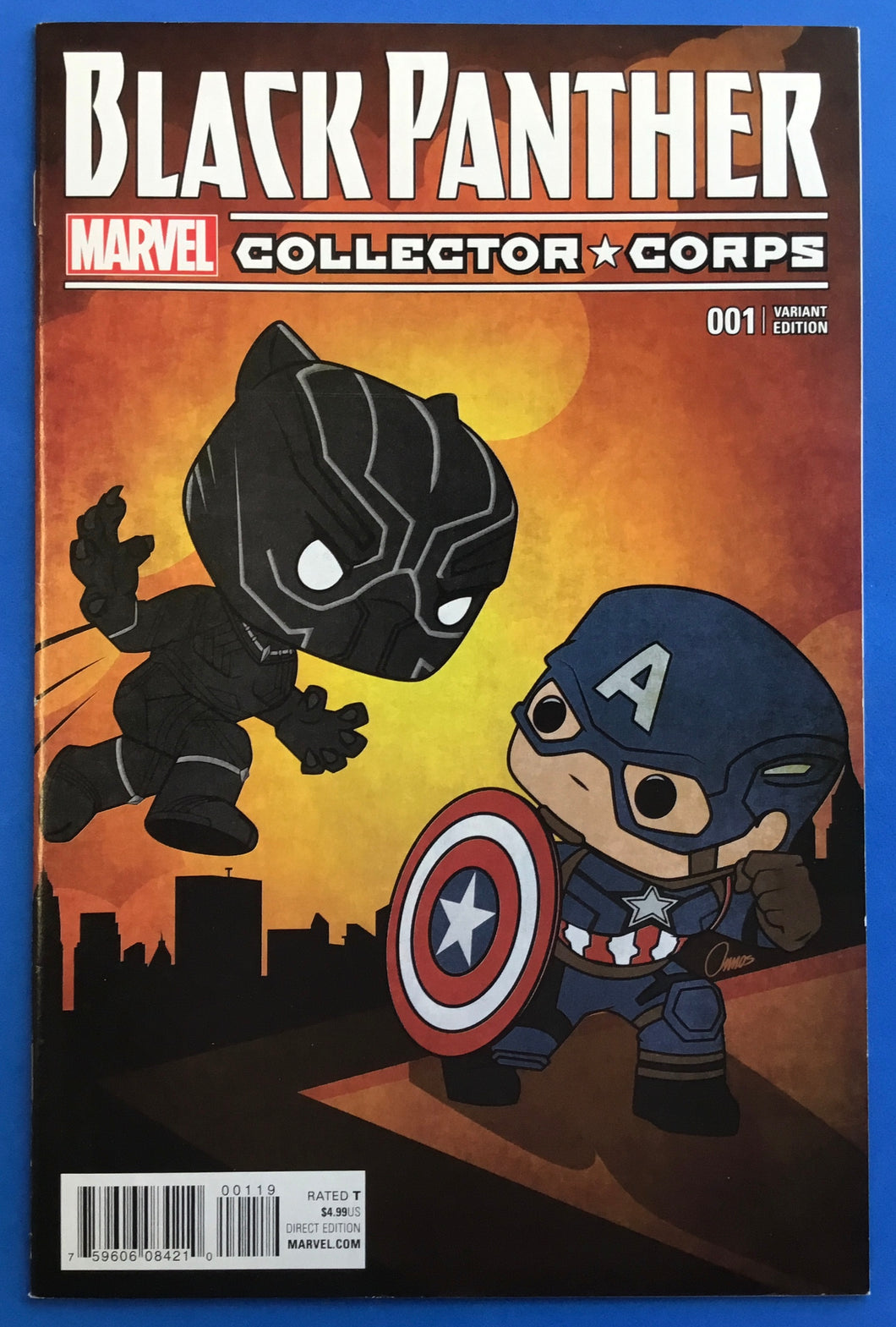 Black Panther No. #1 Funko Marvel Collector Corps Variant 2016 Marvel Comics