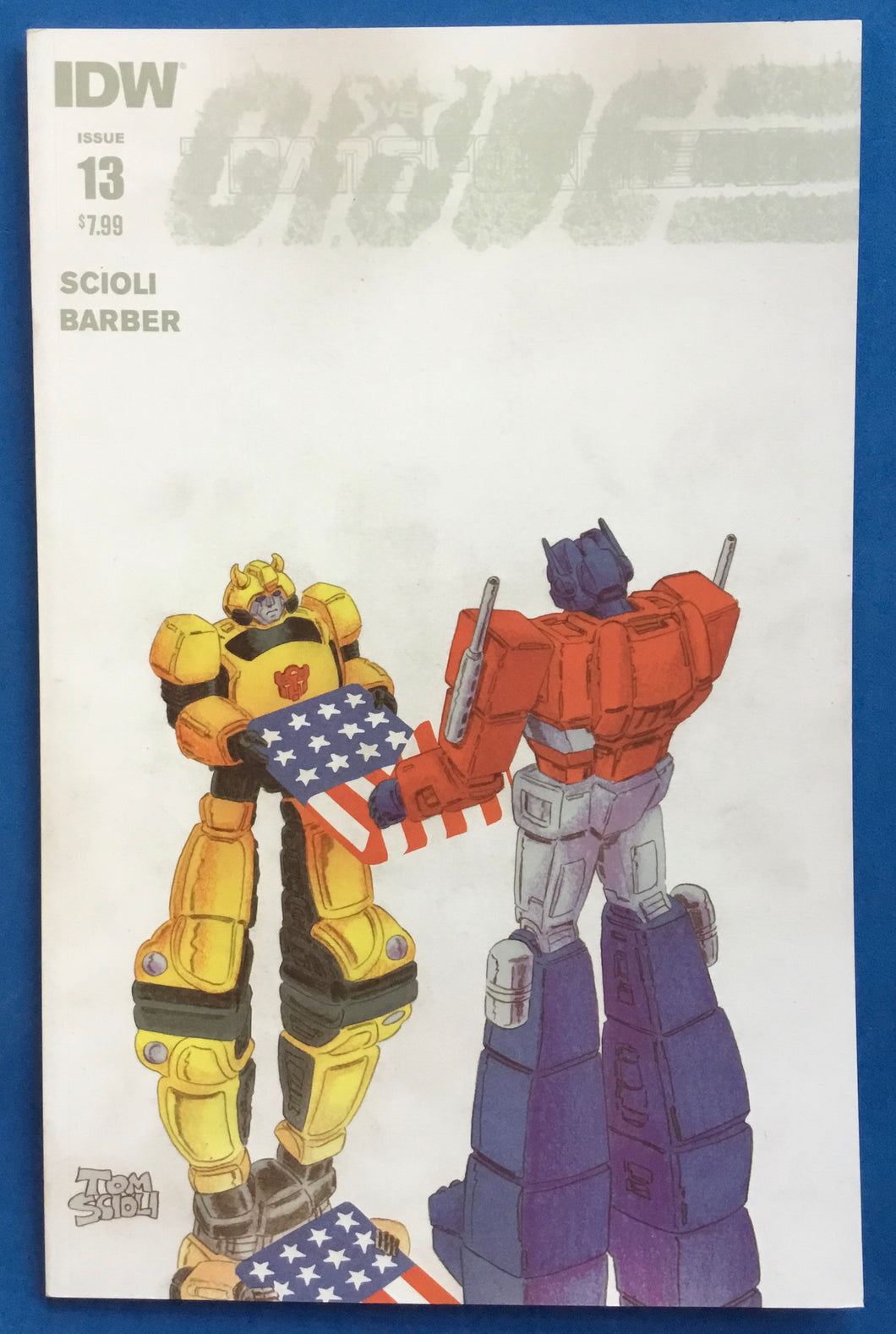 Transformers Vs. G.I. Joe No. #13 2016 IDW Comics