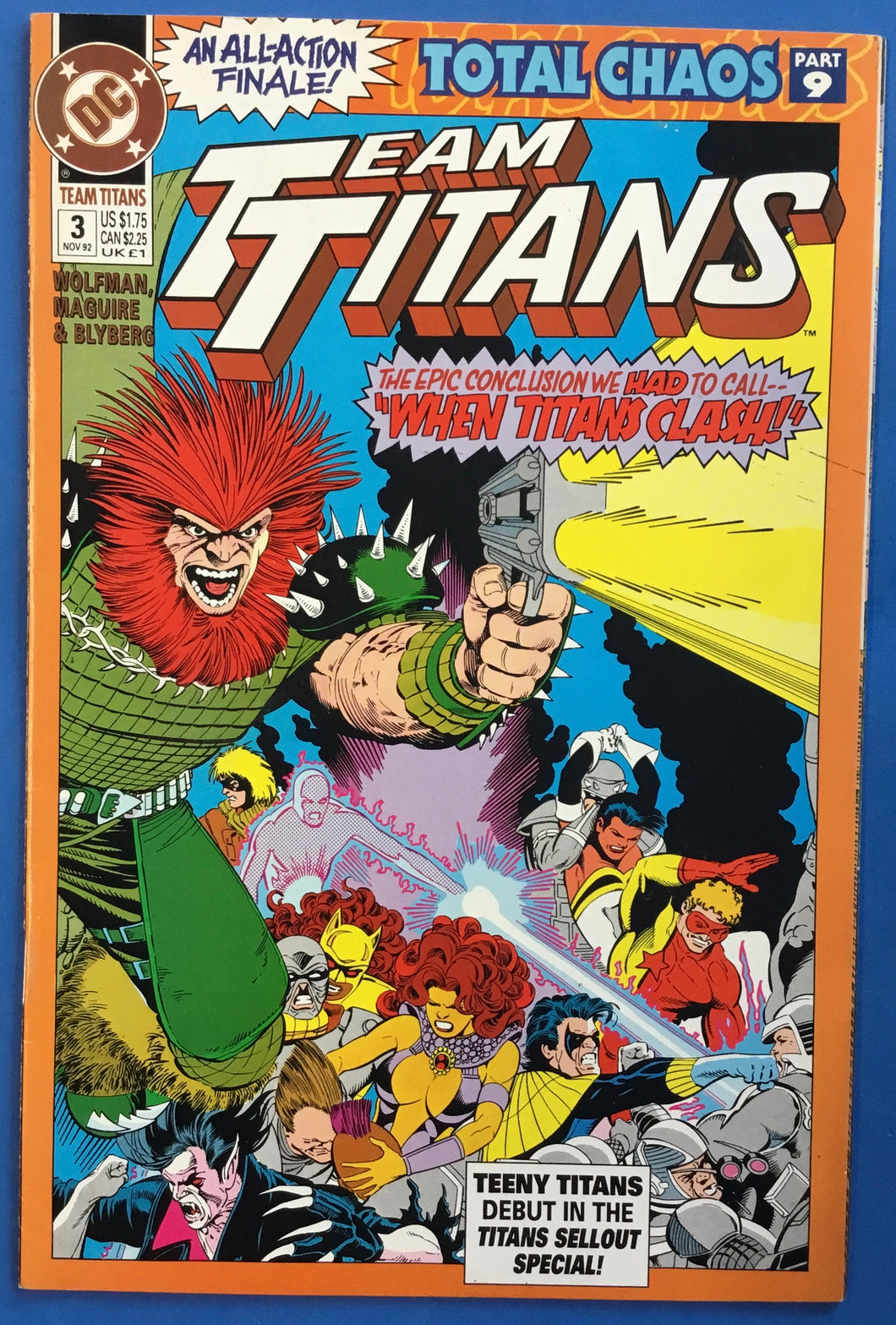 Team Titans No. #3 1992 DC Comics