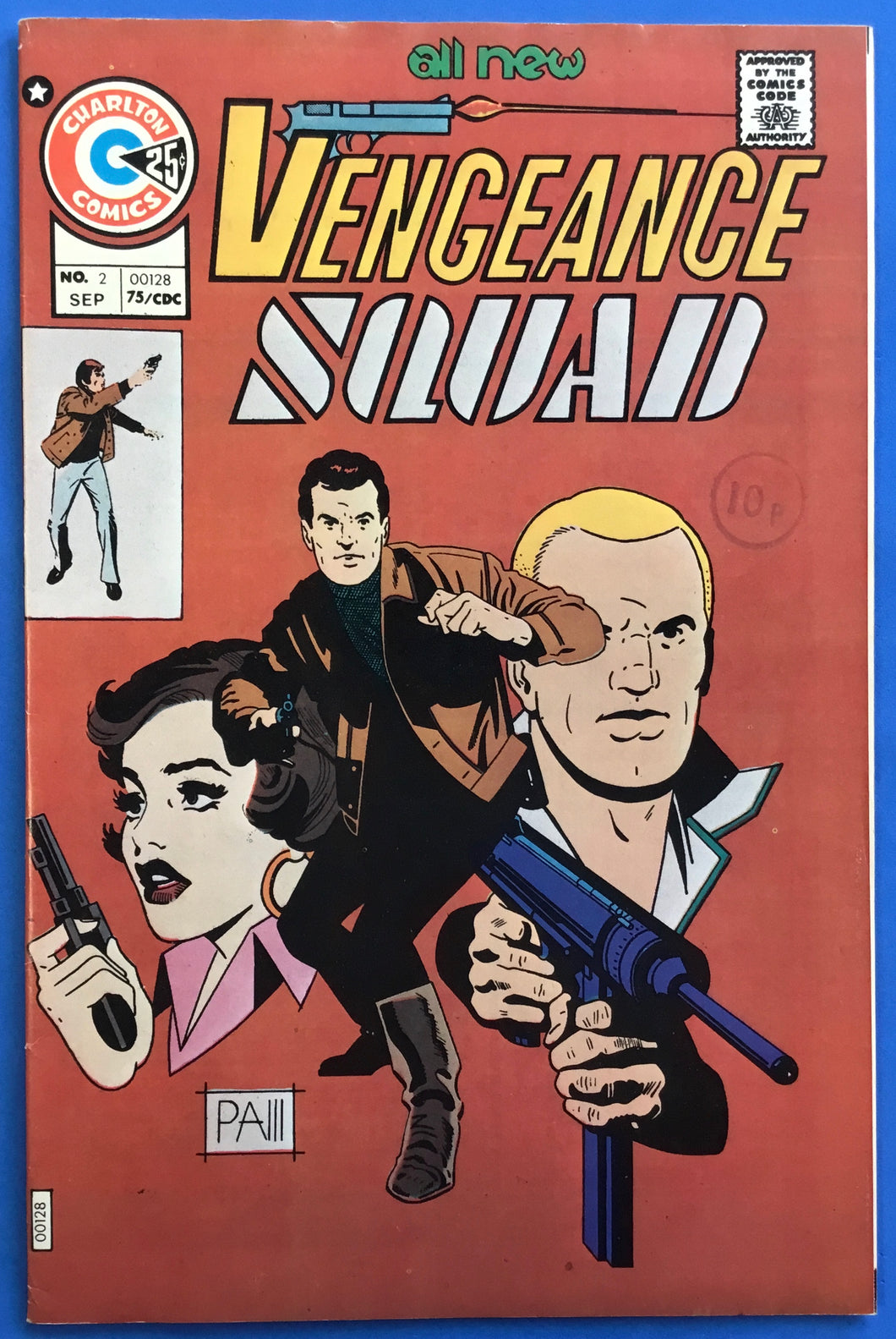 Vengeance Squad No. #2 1975 Charlton Comics