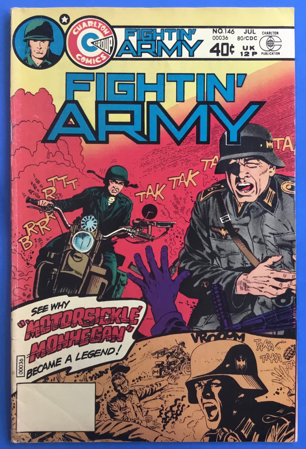Fightin’ Army No. #146 1980 Charlton Comics