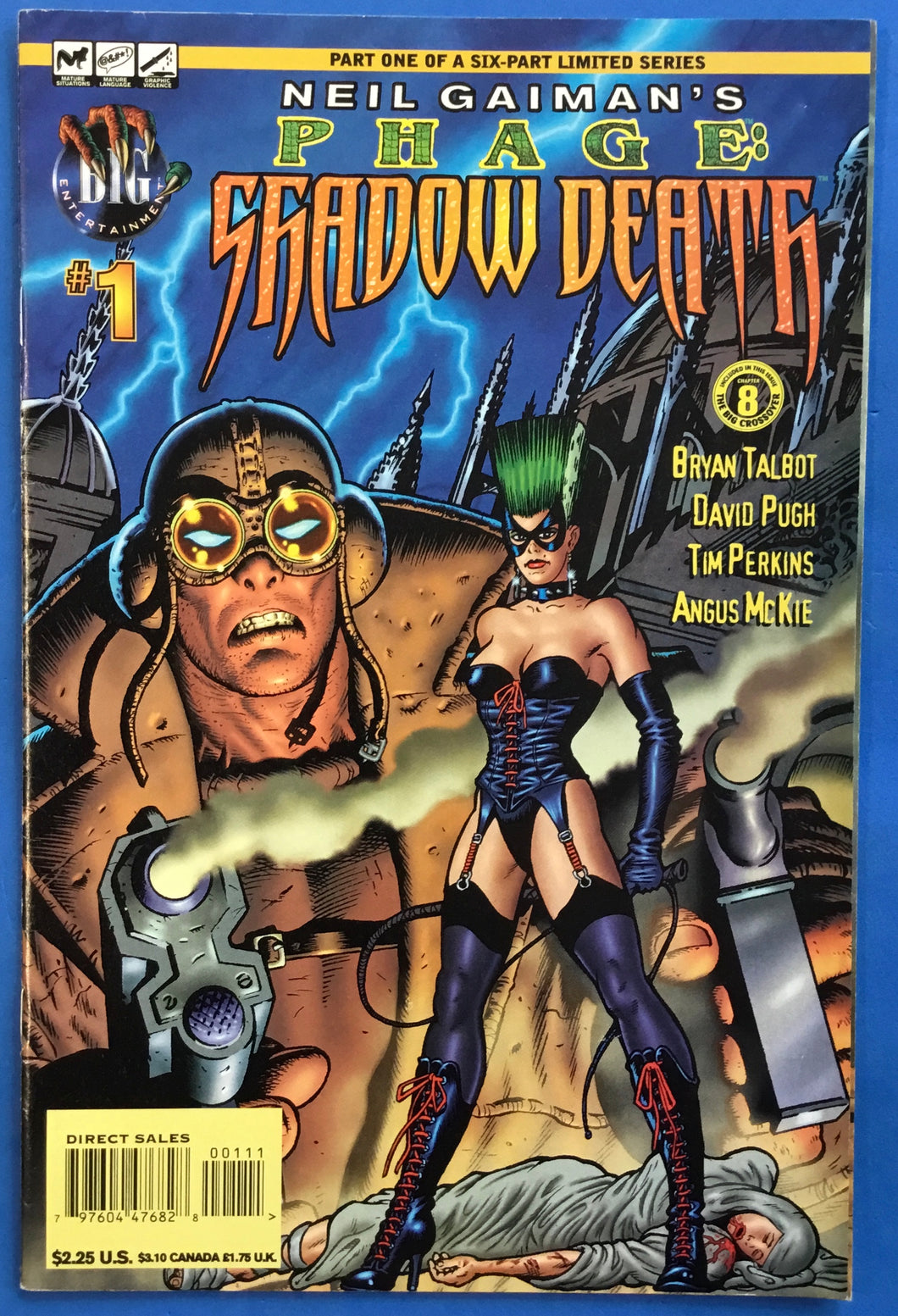 Phage: Shadow Death No. #1 1996 Tekno Comix